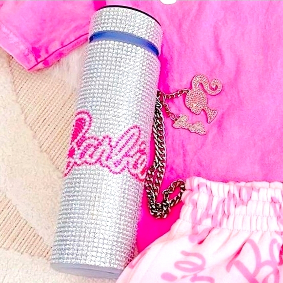 Barbie Rhinestone Water Bottle - Picture 12 of 16